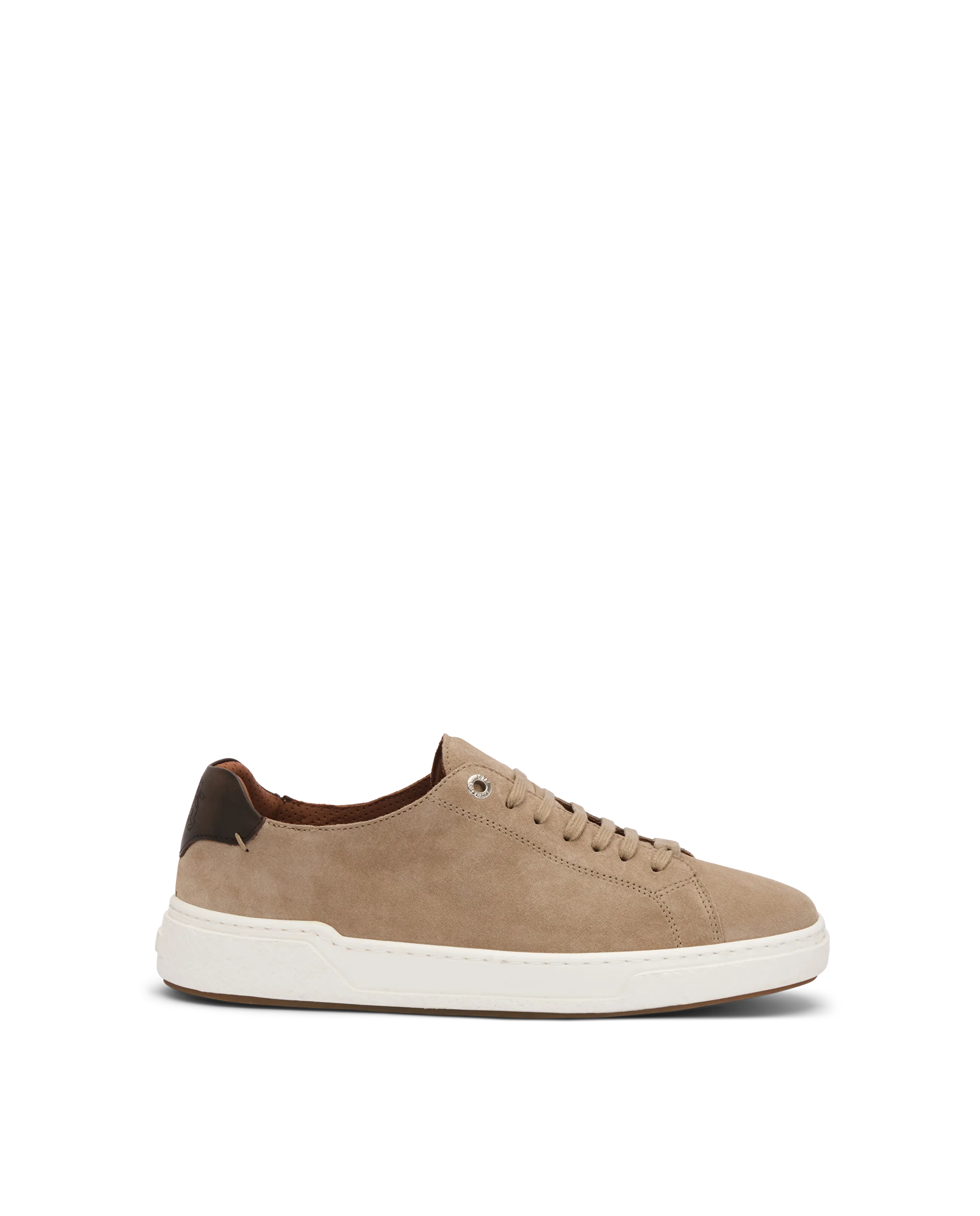 Taupe Suede Calf Sneakers