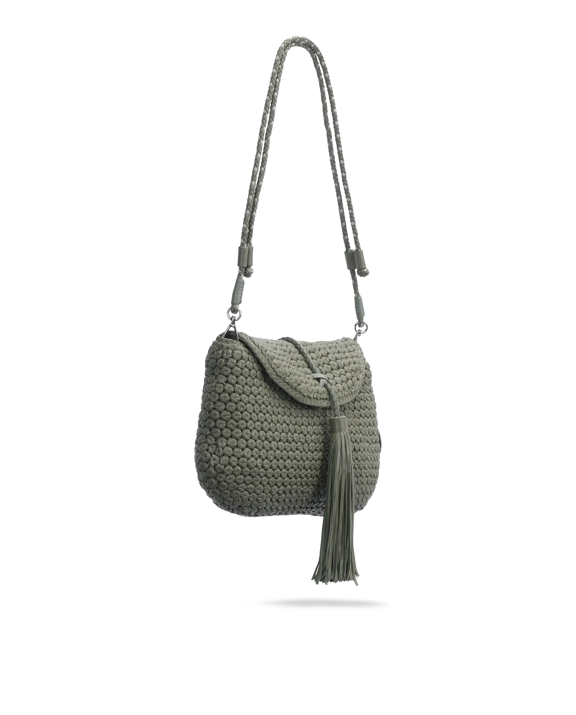 Bolso de Cuero Pequeño para Mujer – Moca Marroquinera