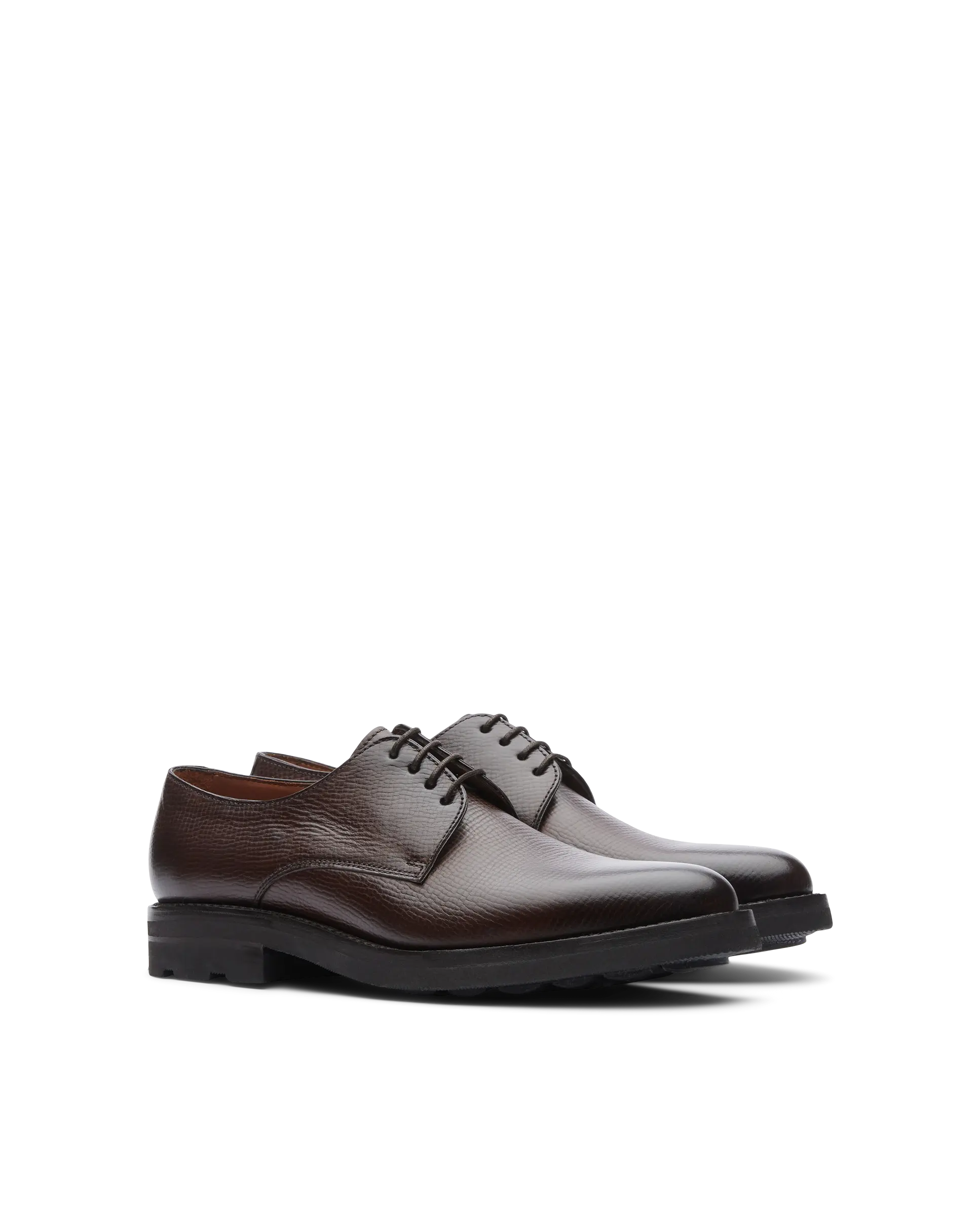 Zapatos Derby Lottusse Modelo Chelsea Marron Chromex Brown Norfolk Black  Cosida Para Hombre – Tascon