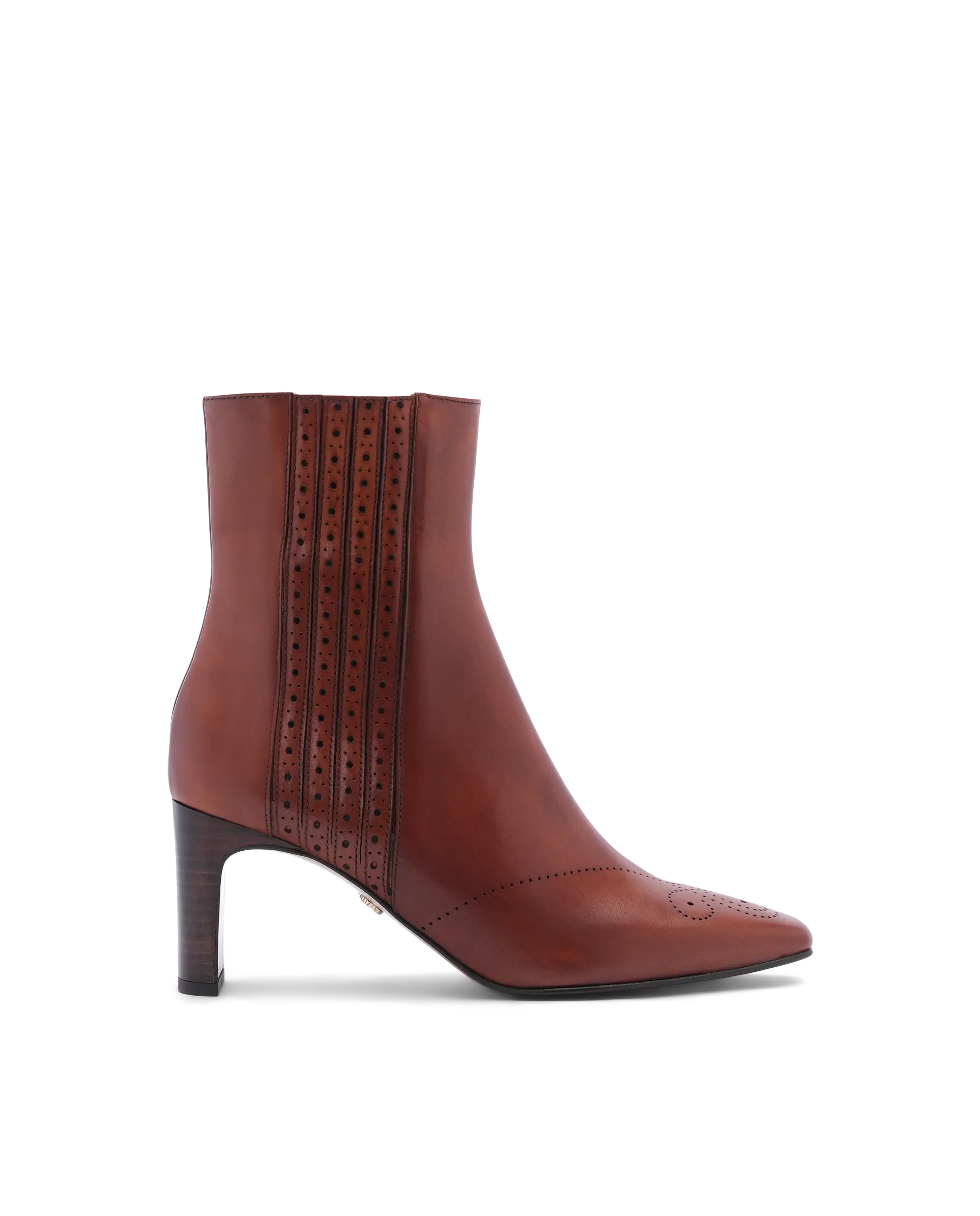 Women's brown shop calf length boots