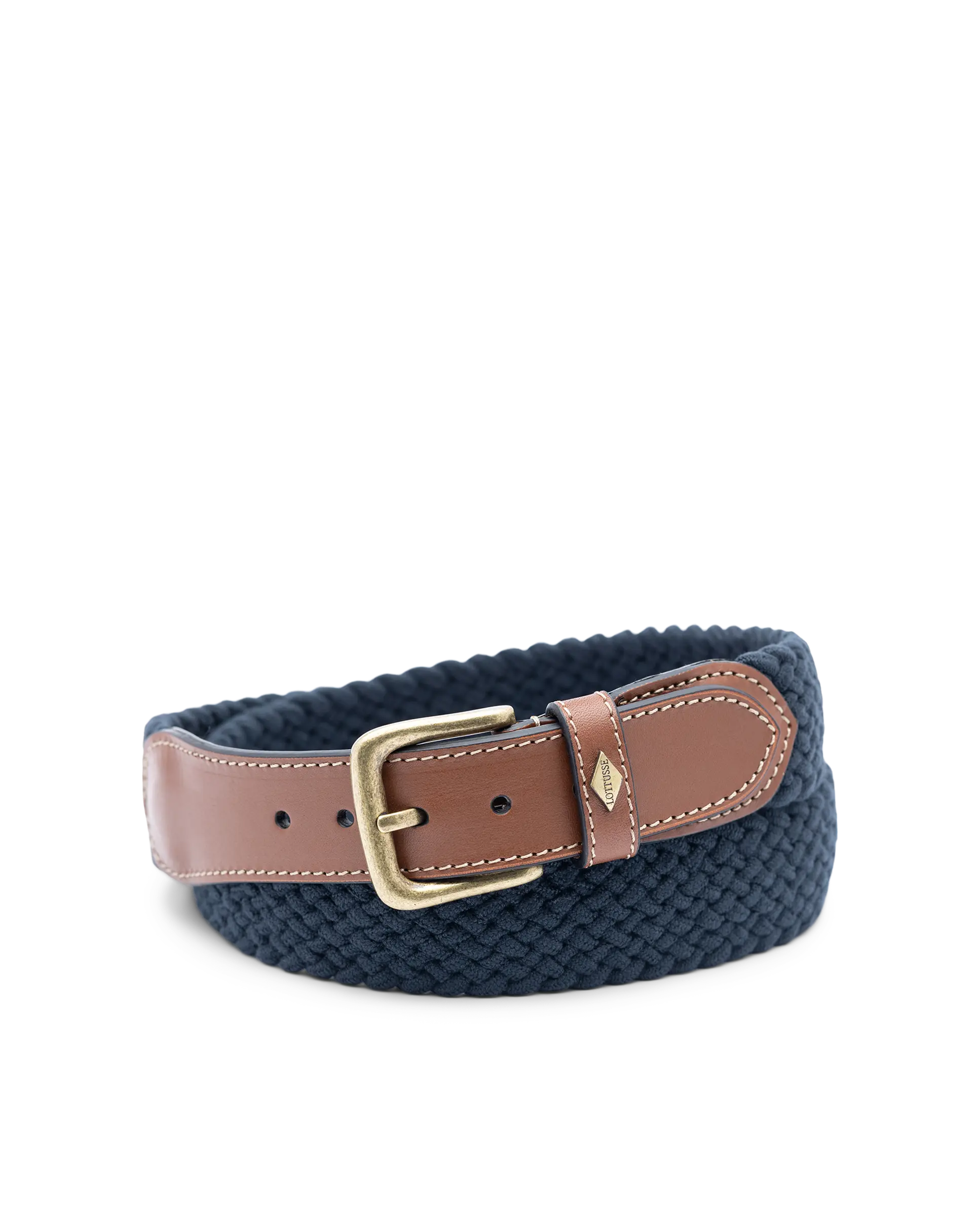 Lottusse VV00287-005 Cinturón - Men's braided belts: Lottusse