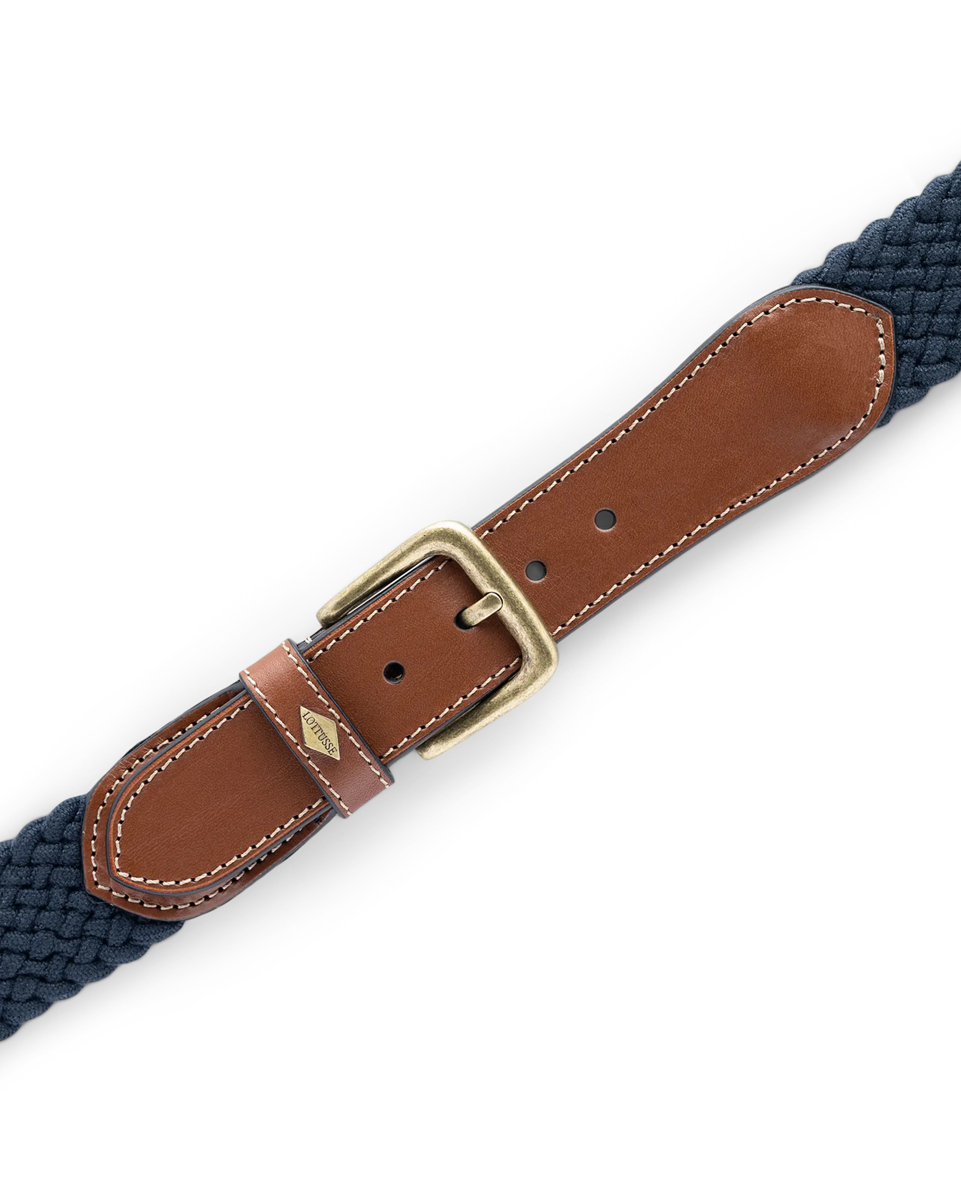 Lottusse VV00287-005 Cinturón - Men's braided belts: Lottusse